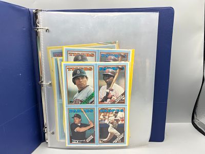 Lot of Assorted Vintage Wax Box Bottom Card Panels