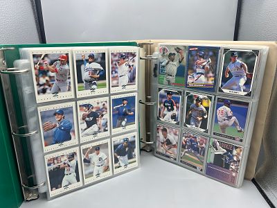 Lot of (2) Binders of Assorted Baseball Cards W/ Some Stars & Inserts
