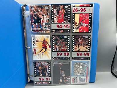 Binder of Assorted Sports Cards W/ Some Stars - Michael Jordan