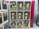 Binder of Assorted Vintage Football Cards W/ Some Stars - Mostly Green Bay Packers cards & team setsImage - 6