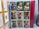 Binder of Assorted Vintage Football Cards W/ Some Stars - Mostly Green Bay Packers cards & team setsImage - 8