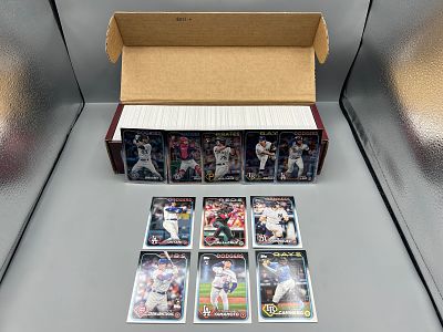 2024 Topps Baseball Complete Factory Hobby Edition Set W/ Elly De La Cruz, Jasson Dominguez 