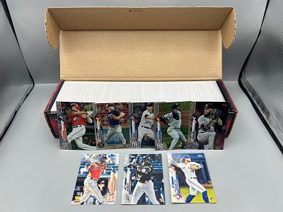 2020 Topps Baseball Complete Factory Hobby Edition Set W/ Yordan Alvarez, Luis Robert, & Bo 