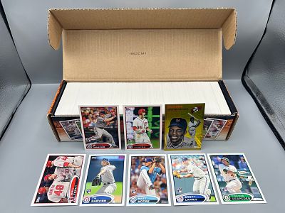 2012 Topps Baseball Complete Factory Set W/ Bryce Harper RC - Includes 5 Rookie Photo Variation 