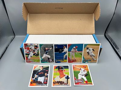 2010 Topps Baseball Complete Factory Set W/ Buster Posey, Madison Bumgarner, & Stephen 