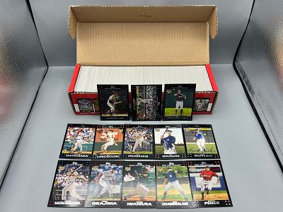 2007 Topps Baseball Complete Factory Set W/ Troy Tulowitzki, Ryan Braun, Tim Lincecum, & Hunter 