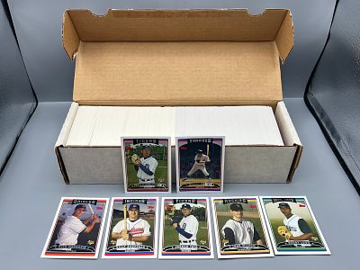 2006 Topps Baseball Complete Set W/ Justin Verlander RC