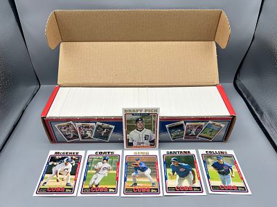 2005 Topps Baseball Complete Factory Set W/ Justin Verlander Prospect/RC - Includes (5) 