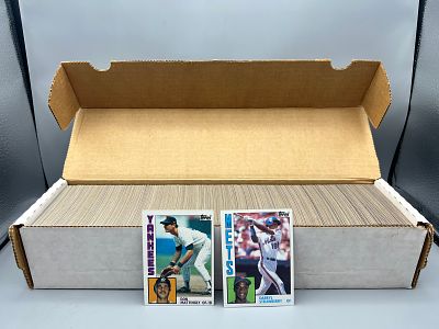 1984 Topps Baseball Complete Set W/ Don Mattingly & Darryl Strawberry RCs