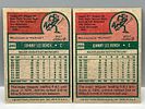 Lot of (2) 1975 Topps Johnny Bench #260Image - 1