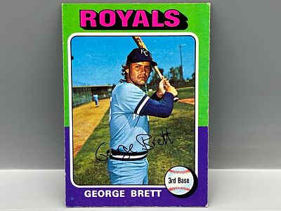 1975 Topps George Brett RC #228
