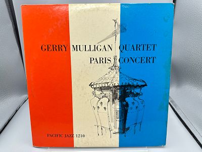 1955 Gerry Mulligan Quartet Paris Concert Vinyl Album - PJ-1210 - Records are untested by the 