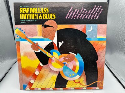 1984 New Orleans Rhythm & Blues Anniversary Vinyl Album - None - Records are untested by the 