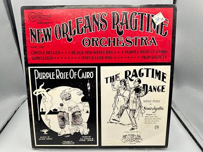 1971 The New Orleans Ragtime Orchestra Self Titled Vinyl Album - 1058 - Records are untested by 