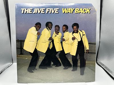 SEALED 1984 Ambient Sound Rounder Records The Jive Five Way Back Vinyl Album - ASR-801 - 