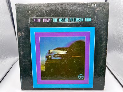 1963 The Oscar Peterson Trio Night Train Vinyl Album - V6/8538 - Records are untested by the 