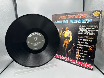 1964 King Records James Brown Pure Dynamite Live At The Royal Vinyl Album - K-12-883 - Records 