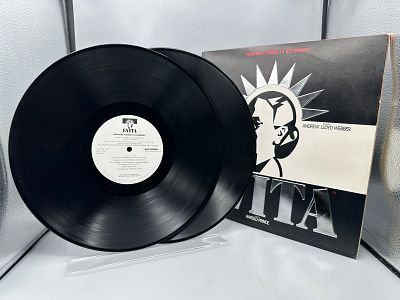 1979 MCA Records Evita Premiere American Recording Original Broadway Cast 2-LP Vinyl Album Set 