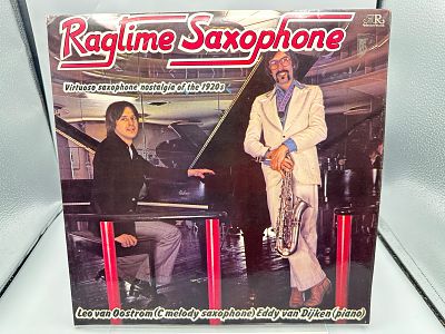 1978 Ragtime Saxophone Virtuoso Saxophone Nostalgia of the 1920s UK Release Vinyl Album - 