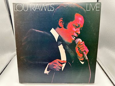 1978 Lou Rawls Live Vinyl Album - PZ2 35517 - Records are untested by the auction house for 