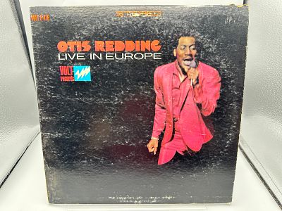 1967 Otis Redding Live In Europe Vinyl Album - S-416 - Records are untested by the auction 
