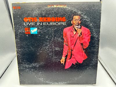 1967 Otis Redding Live In Europe Vinyl Album - S-416 - Records are untested by the auction 