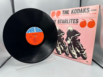 1965 Sphere Sound Records The Kodaks Versus The Starlites Vinyl Album - SSR 7005 - Records are 