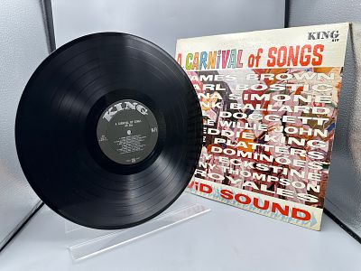 Unknown Release Date King Records A Carnival of Songs Compilation Vinyl Album - K-819-12 - 