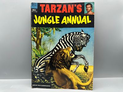 Dell Tarzan's Jungle Annual #2 Comic Book, Dell Giant Edition, 1953