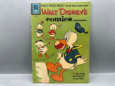 Dell Comics Walt Disney's Comics and Stories #249, Donald Duck Croquet Cover, 1961