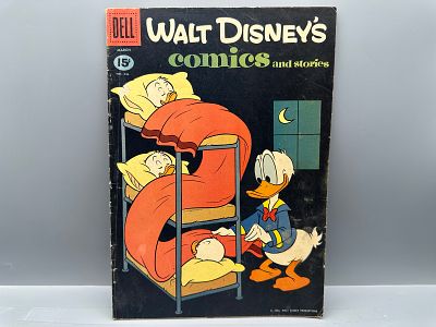 Dell Comics Walt Disney's Comics and Stories #246 Donald Duck Cover March 1961