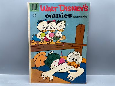 Dell Walt Disney's Comics and Stories #203, Carl Barks Art, August 1957