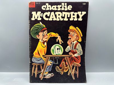 Dell Four Color Comics Charlie McCarthy #571 Painted Cover 1954