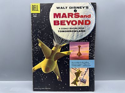 Dell Walt Disney's Mars and Beyond Four Color #866 Comic Book, 1957