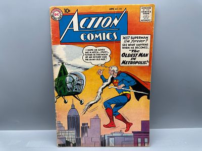 DC Comics Action Comics #251, First Supergirl Advertisement, April 1959