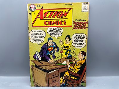 DC Comics Action Comics #237, Superman's Exposed Identity, February 1958