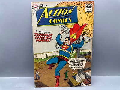 DC Comics Action Comics #230, Superman Parachute Cover, July 1957