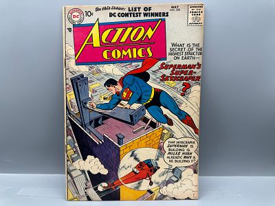 DC Comics Action Comics #228, Superman's Super-Skyscraper, May 1957