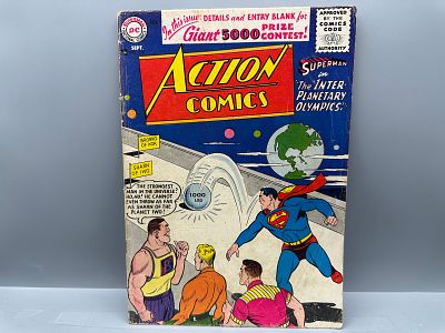 DC Comics Action Comics #220, Superman The Interplanetary Olympics, September 1956
