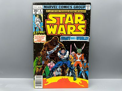 Marvel Comics Star Wars #8, First Appearance of Jaxxon, February 1978