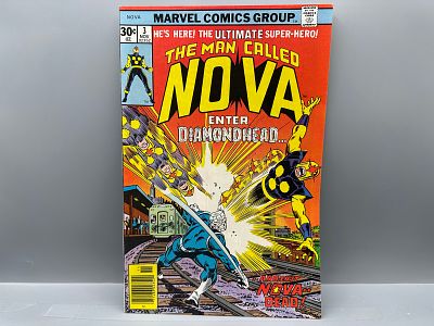 Marvel Comics The Man Called Nova #3, First Appearance of Diamondhead, November 1976