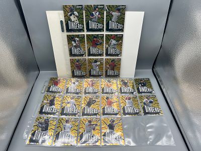 2025 Panini Prizm Baseball Complete Dingers Insert Set W/ Dylan Crews, Roman Anthony