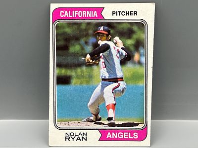 1974 Topps #20 Nolan Ryan (HOF) / Angels. 1974 Topps #20 Nolan Ryan (HOF) / Angels