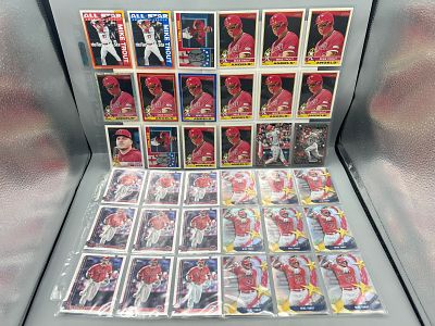 Lot of (38) Mike Trout Baseball Cards W/ Inserts & Parallels