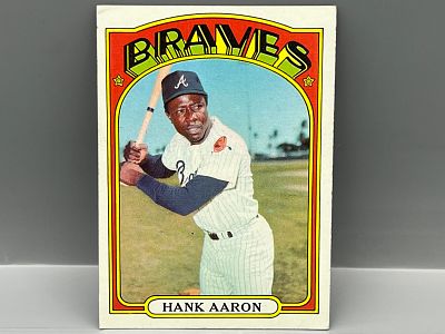 1972 Topps #299 Hank Aaron (HOF) / Braves
