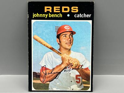 1971 Topps #250 Johnny Bench (HOF) / Reds