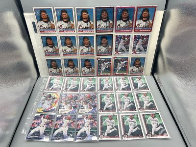 Lot of (39) James Wood Baseball Rookie Cards W/ Inserts & Parallels