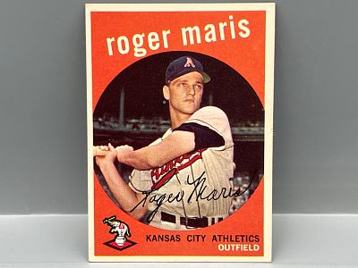 1959 Topps #202 Roger Maris - 2nd Year