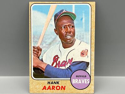 1968 Topps Hank Aaron #110