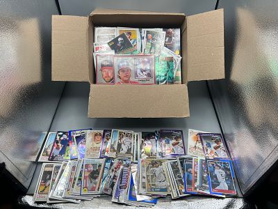 Large Box of Assorted Sports Cards W/ Stars